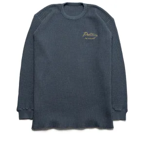 Politics x Standard Issue Thermal Crewneck - Slate