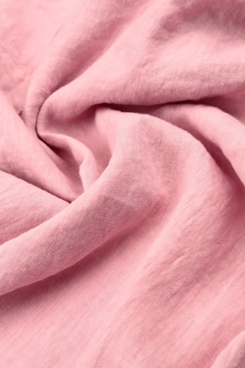Powder Pink Light Linen Tunic