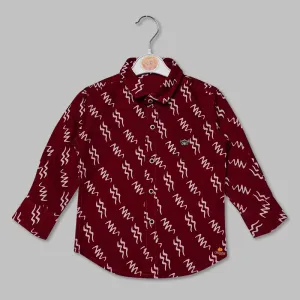 Printed Full Sleeves Shirts for Boys