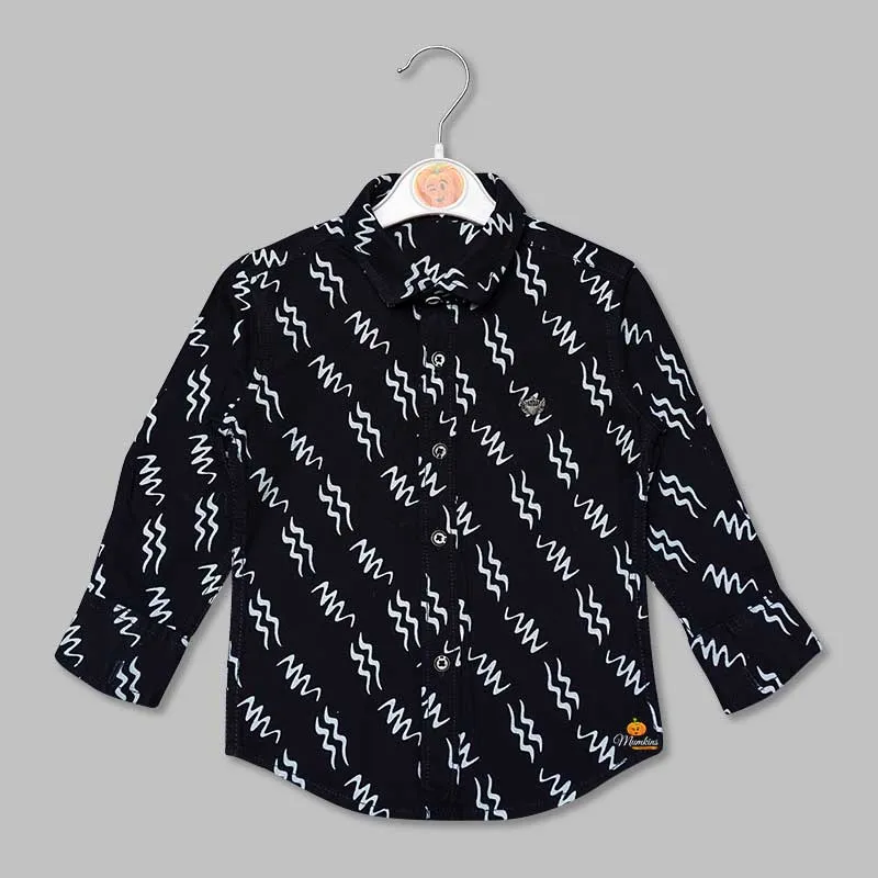 Printed Full Sleeves Shirts for Boys