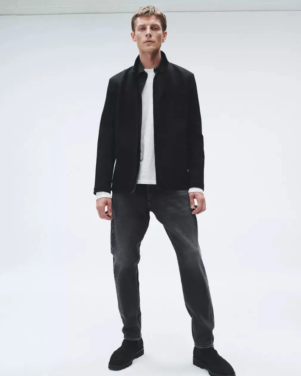 Rag and Bone Washed Black- Fit 3 Authentic Stretch