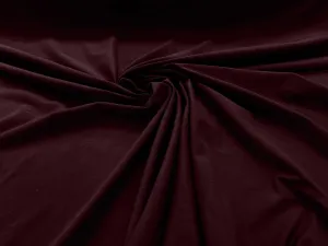 Raisin 58/60" Wide Cotton Jersey Spandex Knit Blend 95% Cotton 5 percent Spandex/Stretch Fabric/Costume