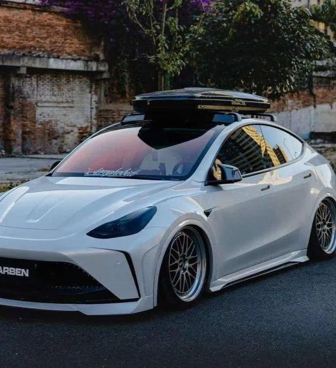 Robot Craftsman "STARSHIP" Side Skirts for Tesla Model Y Performance AWD Long Range RWD PP