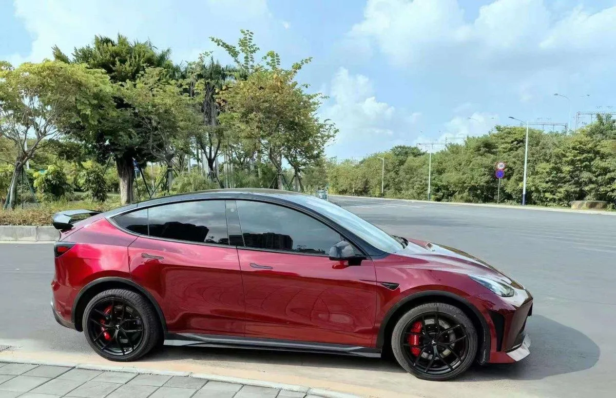 Robot Craftsman "STARSHIP" Side Skirts for Tesla Model Y Performance AWD Long Range RWD PP