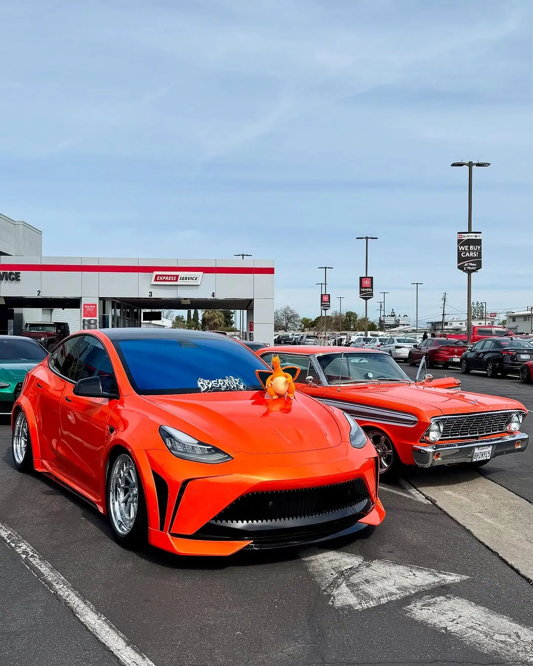 Robot Craftsman "STARSHIP" Side Skirts for Tesla Model Y Performance AWD Long Range RWD PP