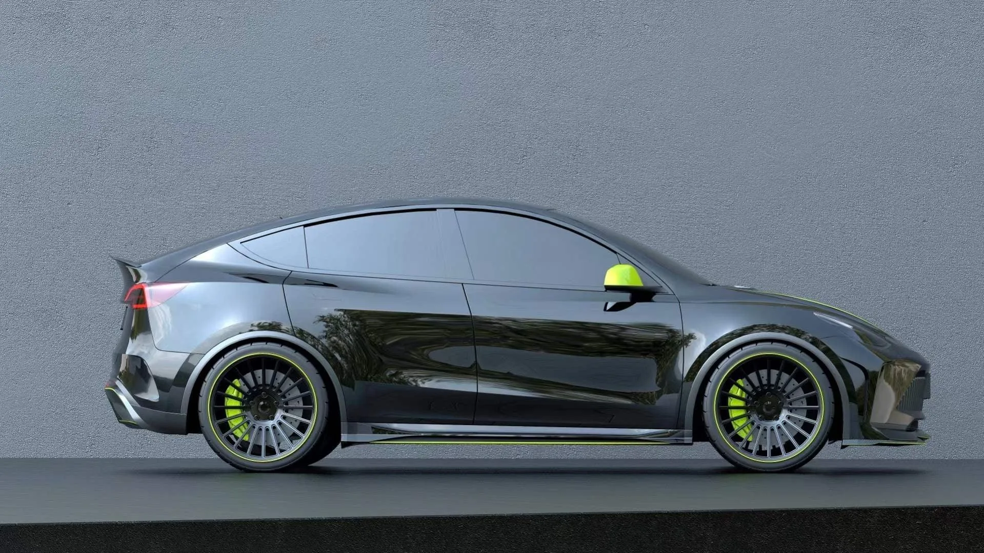 Robot Craftsman "STARSHIP" Side Skirts for Tesla Model Y Performance AWD Long Range RWD PP