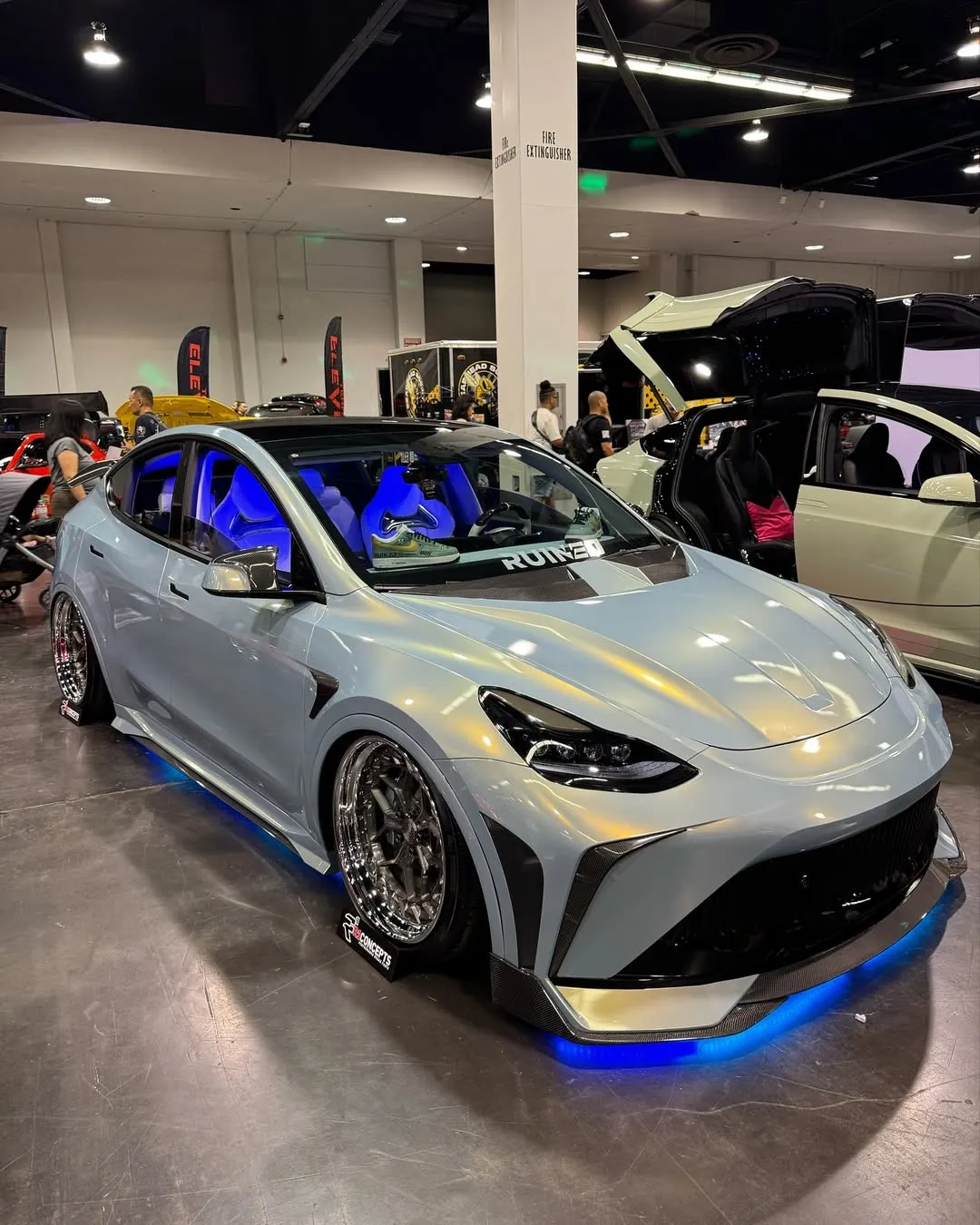 Robot Craftsman "STARSHIP" Side Skirts for Tesla Model Y Performance AWD Long Range RWD PP