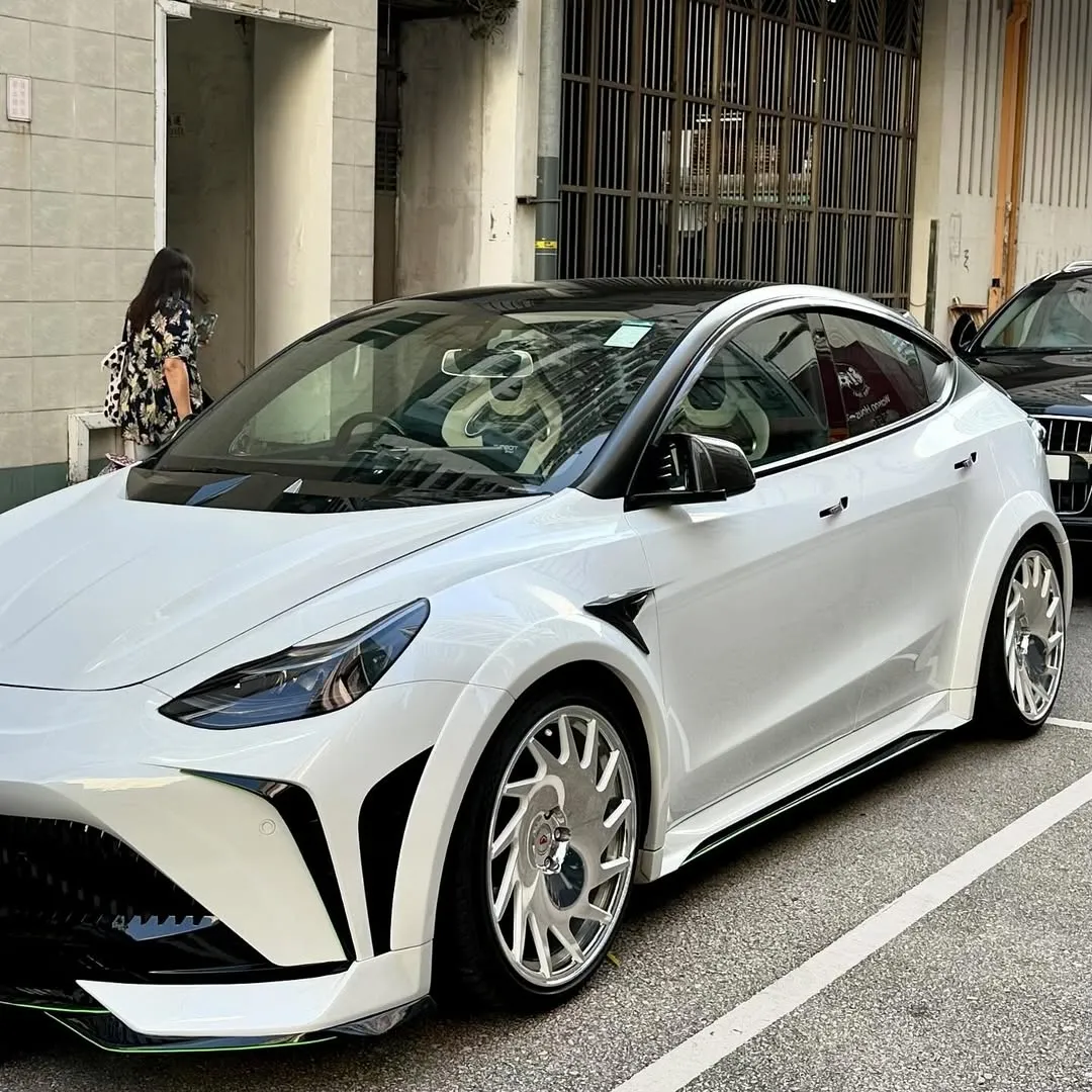 Robot Craftsman "STARSHIP" Side Skirts for Tesla Model Y Performance AWD Long Range RWD PP