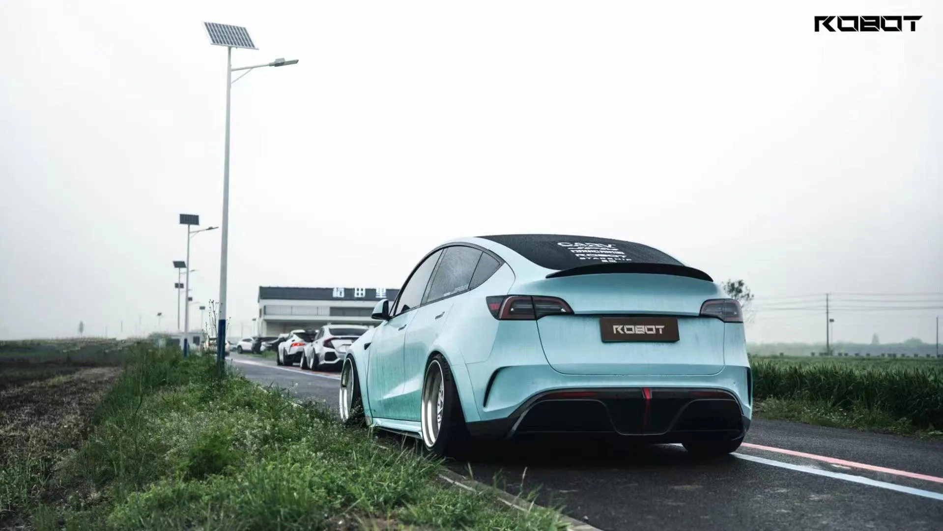 Robot Craftsman "STARSHIP" Side Skirts for Tesla Model Y Performance AWD Long Range RWD PP