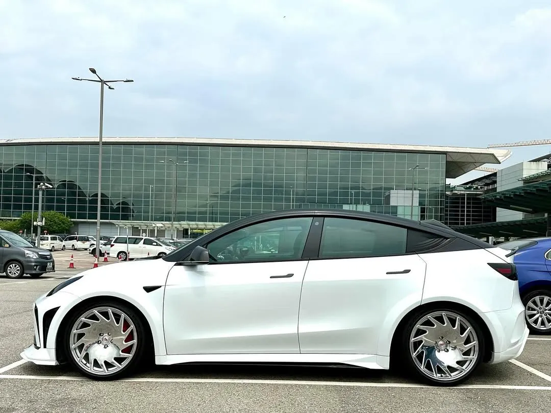 Robot Craftsman "STARSHIP" Side Skirts for Tesla Model Y Performance AWD Long Range RWD PP