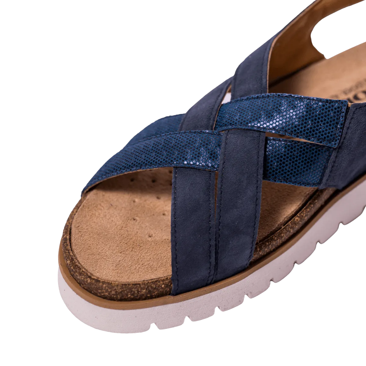 Sandalo Mephisto Trecie Jeans Blue
