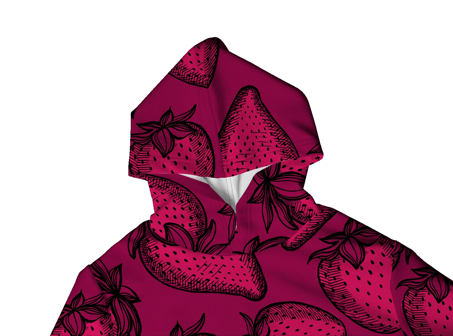 STRAWBERRY PINK LIGHTWEIGHT SUN HOODIE