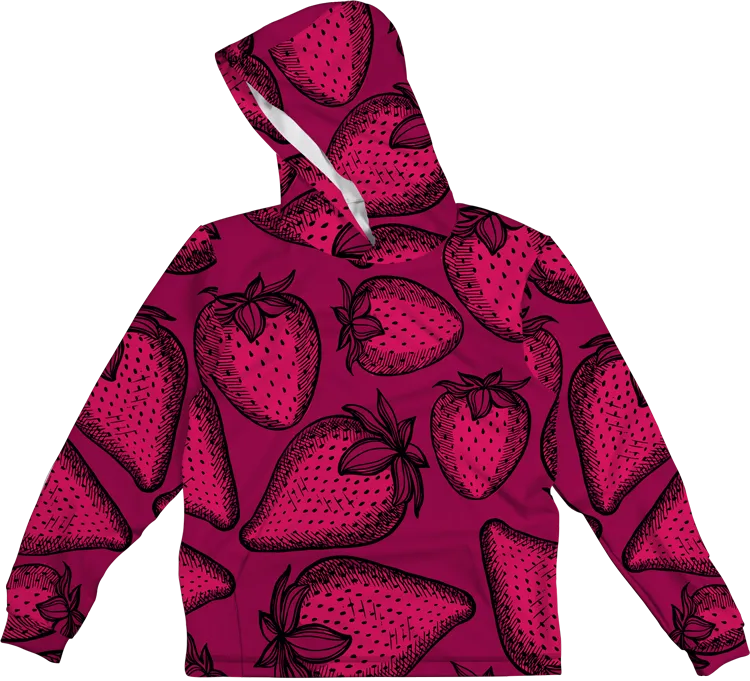 STRAWBERRY PINK LIGHTWEIGHT SUN HOODIE