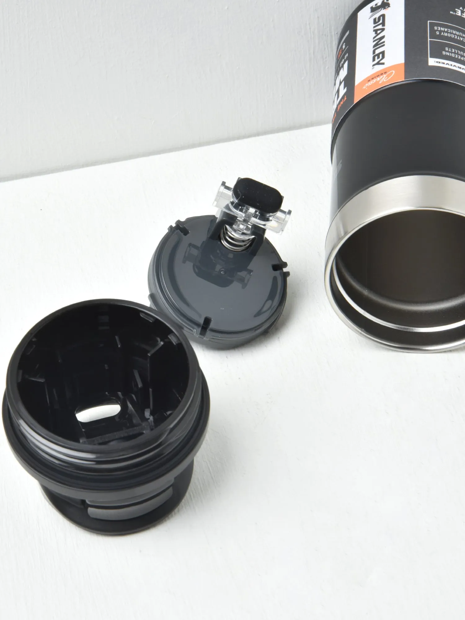 The Trigger-Action Travel Mug 12OZ/35LMatte Black