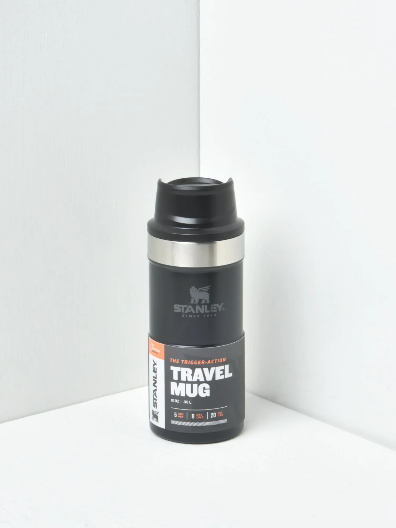 The Trigger-Action Travel Mug 12OZ/35LMatte Black