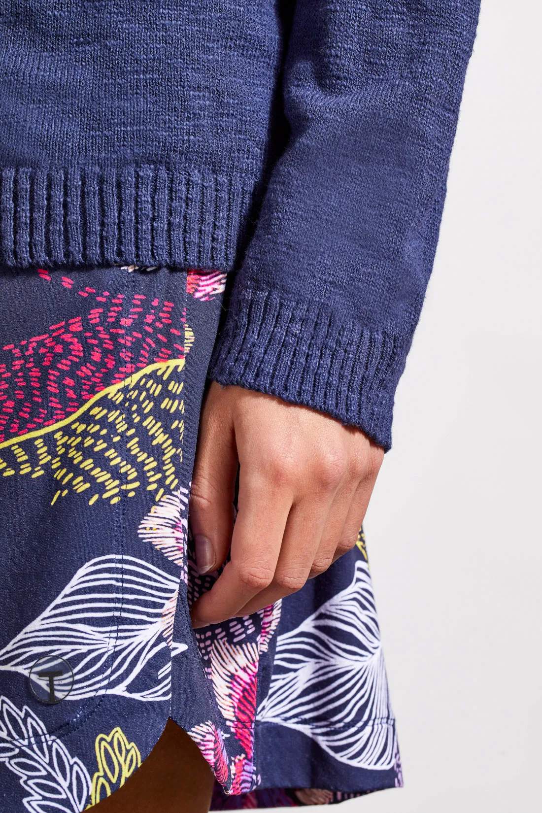 Tribal Kensley Sweater - Navy