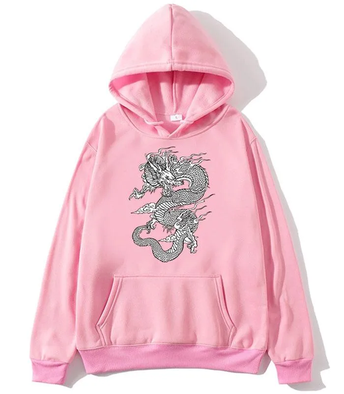 Women Dragon Hoodie