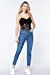 Women's Stretch Lace Spaghetti Sweet Heart Neck Cami Bodysuit