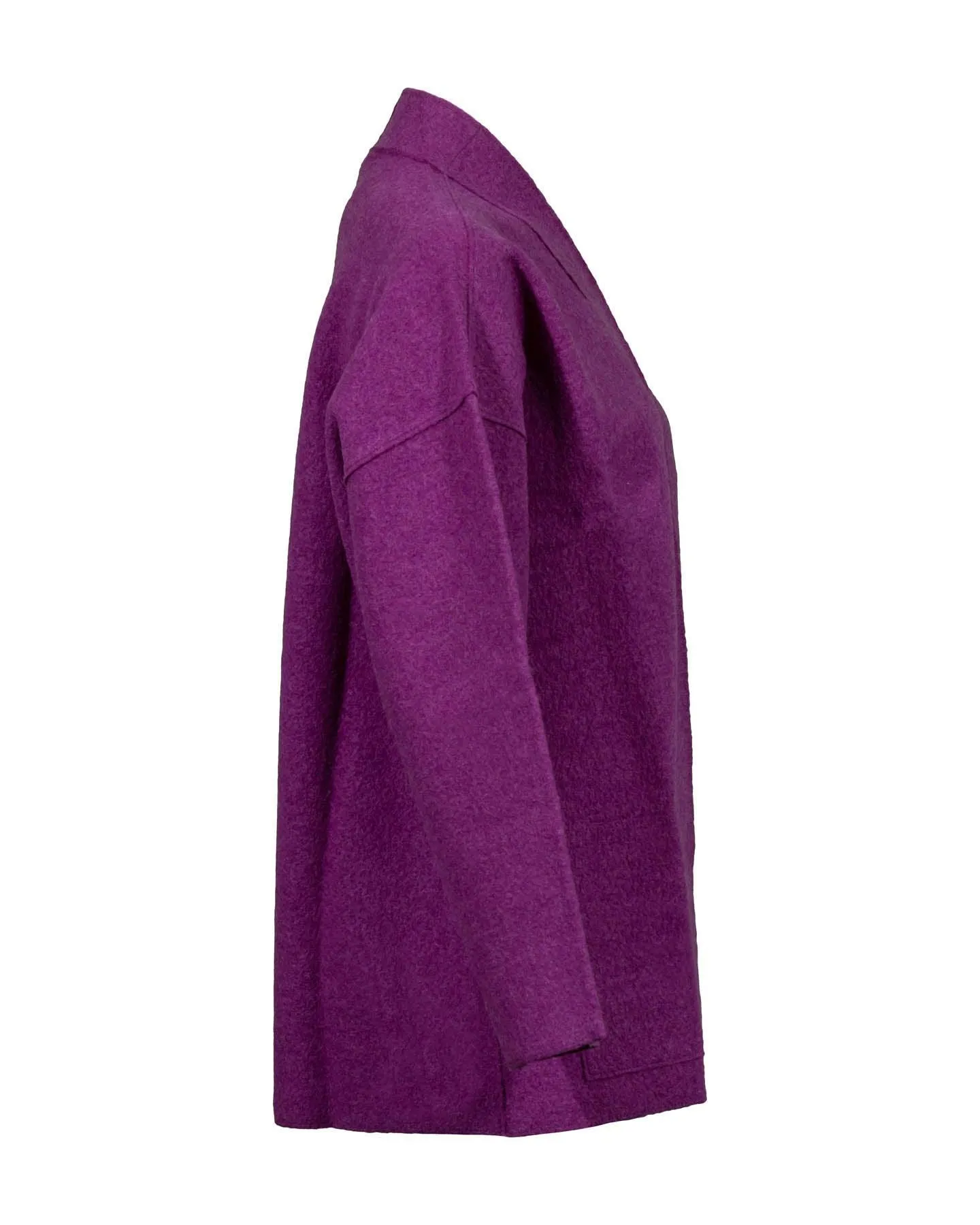 Wool High Collar Jacket