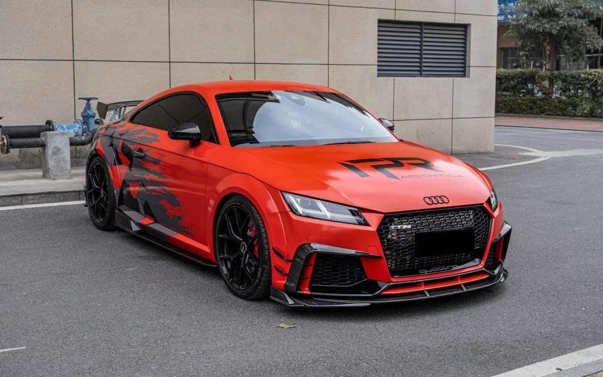 Yofer USA Side Skirts for Audi TTRS 8S 2016-2018 Pre-facelift Pre-preg Carbon Fiber