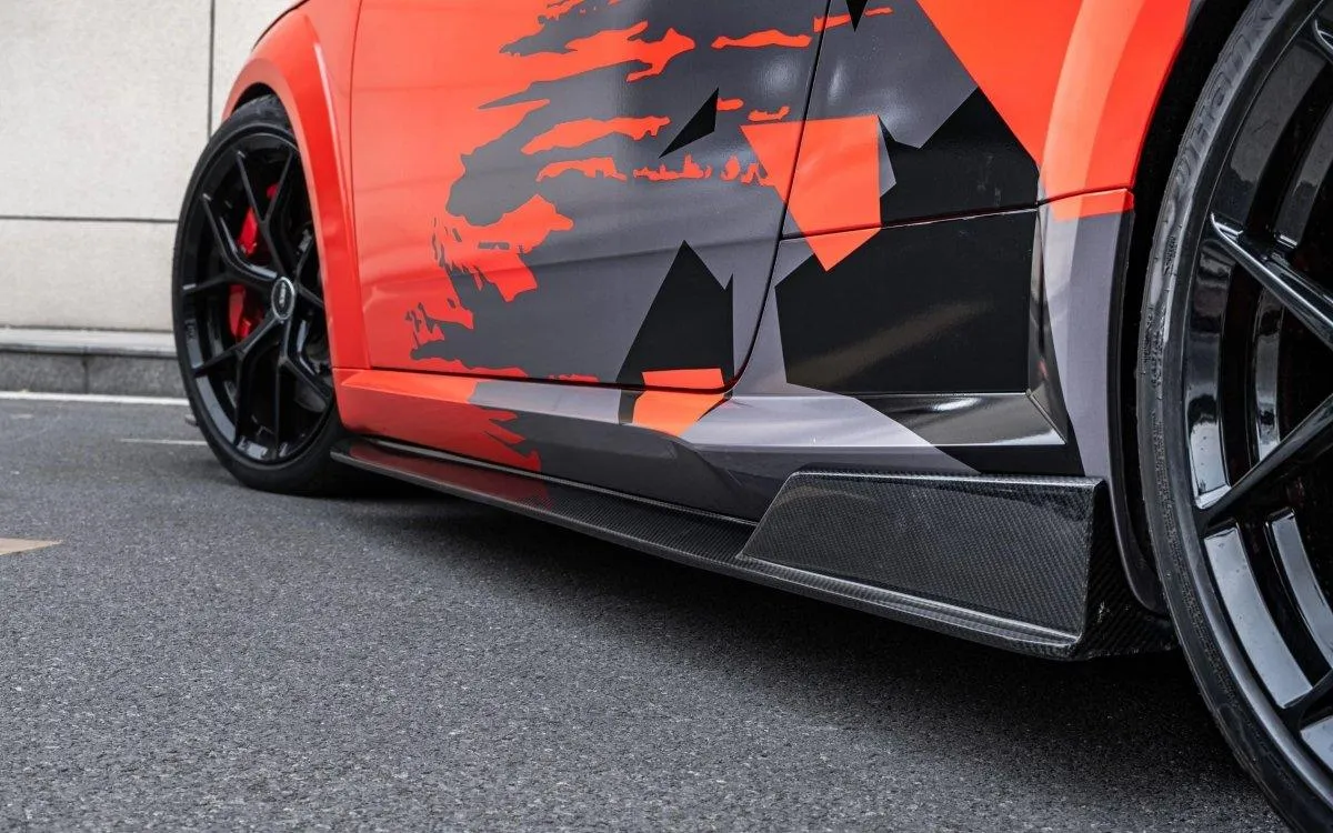 Yofer USA Side Skirts for Audi TTRS 8S 2016-2018 Pre-facelift Pre-preg Carbon Fiber