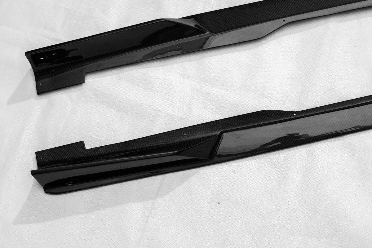 Yofer USA Side Skirts for Audi TTRS 8S 2016-2018 Pre-facelift Pre-preg Carbon Fiber
