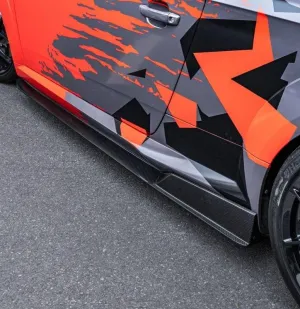 Yofer USA Side Skirts for Audi TTRS 8S 2016-2018 Pre-facelift Pre-preg Carbon Fiber