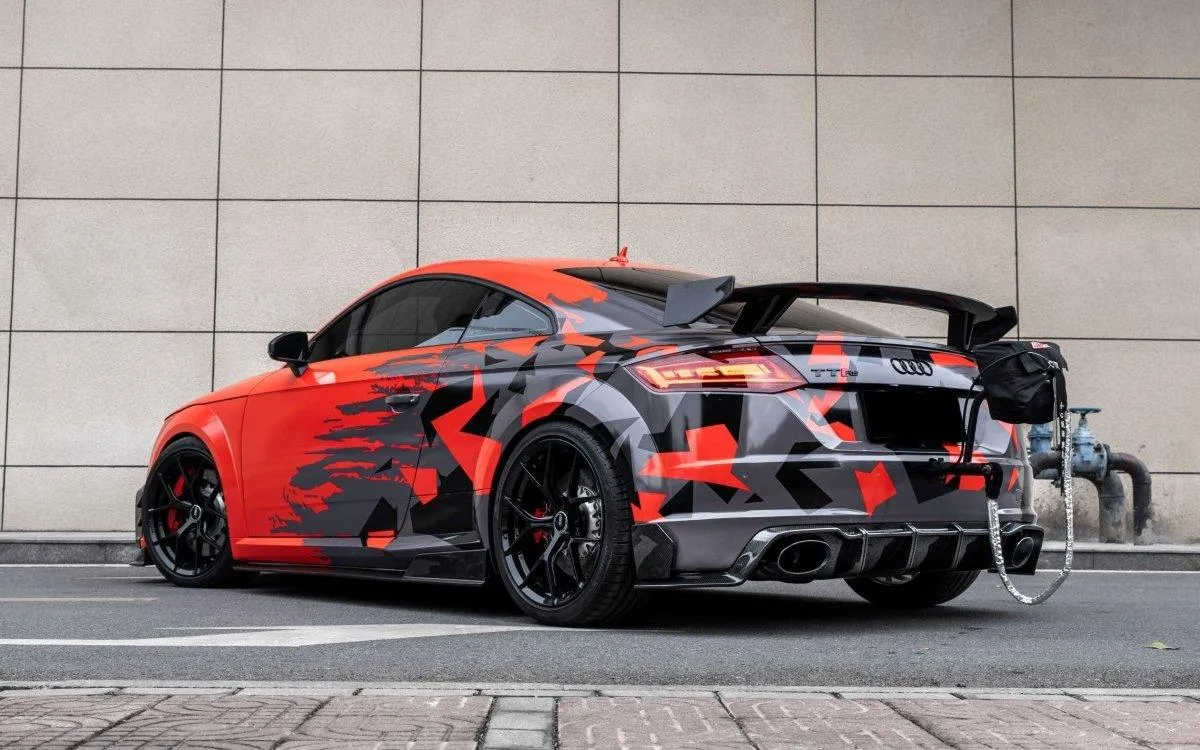 Yofer USA Side Skirts for Audi TTRS 8S 2016-2018 Pre-facelift Pre-preg Carbon Fiber